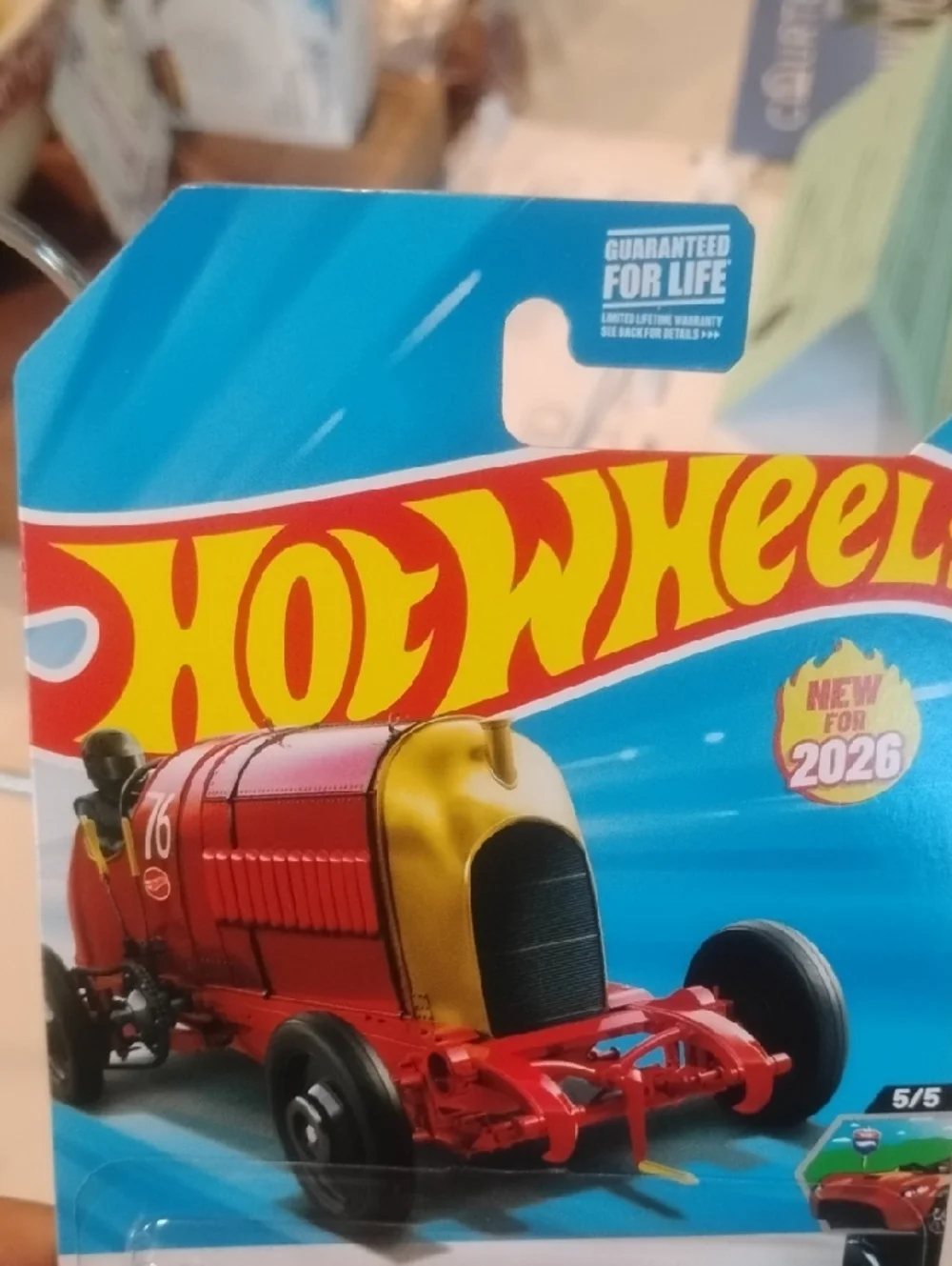 Mattel Hot Wheels Fiat Beast of Turin Toy Car - Red & Gold
